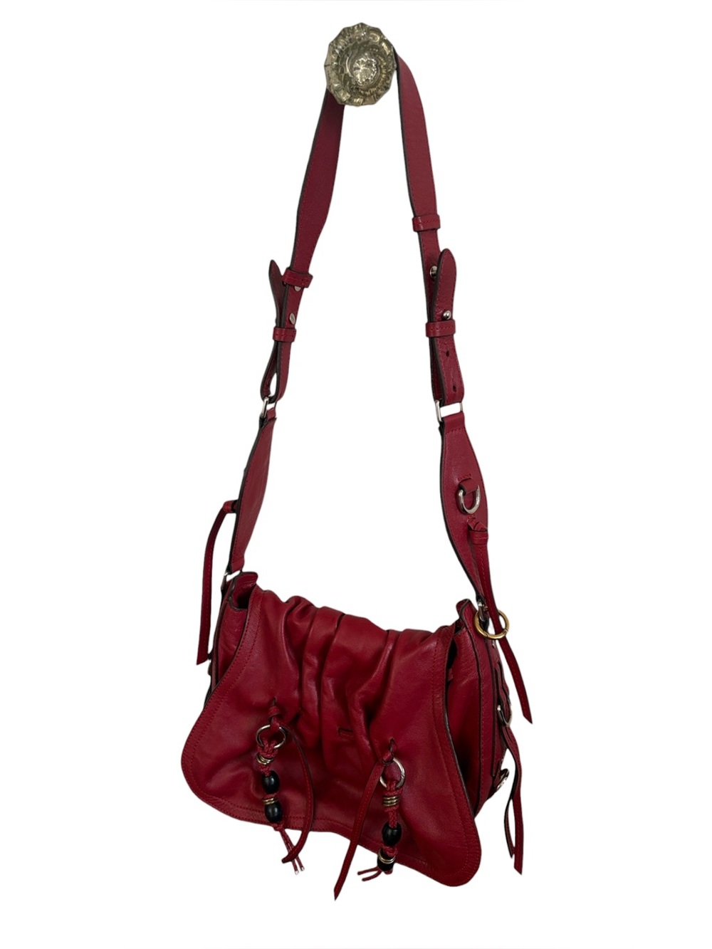 Isabel Marant Bolton Red Shoulder Bag
